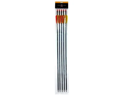 Strzały z włókna szklanego 30" Poe Lang (VD-065-B3) - zestaw 5 sztuk