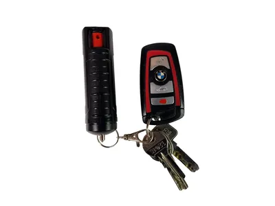 2x Gaz pieprzowy GUARD ProKey 20 ml żel + zbijak szyb, brelok do kluczy i kliips do pasa (YC-10015) - widok 2