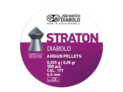Śrut 4,5 mm Diabolo JSB Straton 500 szt. szpiczasty (546112-500) - widok 3