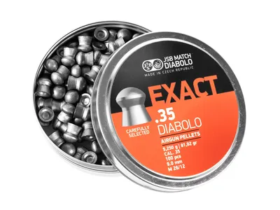 Śrut 9 mm Diabolo JSB Exact 100 szt. półokrągły(546035-100) - widok 4