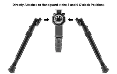 Bipod Leapers składany Recon Flex 8-12" M-LOK (TL-BPDM02) - widok 5