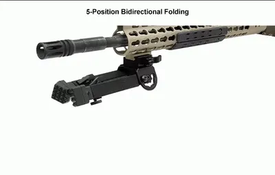 Bipod Leapers składany Rubber Armored QD (TL-BP20Q-A) - widok 8