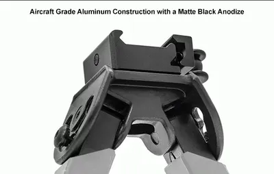 Bipod Leapers składany Rubber Armored QD (TL-BP20Q-A) - widok 4