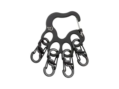 Niteize PAWPRINT LOCKER KEYRACK Black KLKW-01-R6