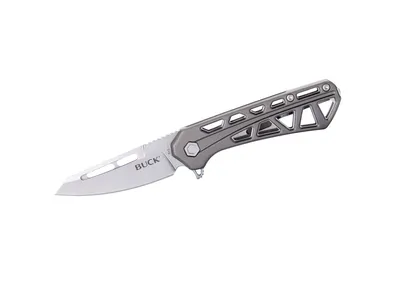 Buck Mini Trace Ops Grey 813GYS Nóż składany stal 7Cr17MoV 15 cm