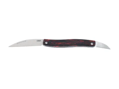 Crkt Forebear Red & Black Slipjoint 4810 Nóż składany stal 12C27 17,2 cm