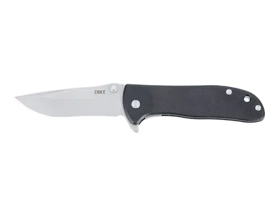 Crkt Drifter Black W/Silver Blade D2 6450D2 Nóż składany 16,5 cm