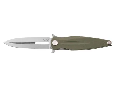 ANV Knives Z400 BB Stonewash G10 Olive ANVZ400-013 Nóż składany 23 cm