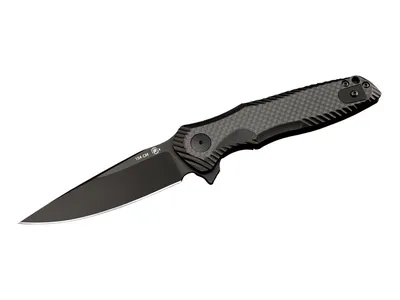 Spartan Blades POROS CF/G10 SFBL11CF Black