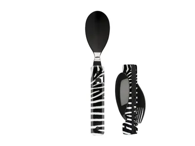 Akinod Multifunction Cutlery 13H25 Black Mirror Zebre Sztućce turystyczne