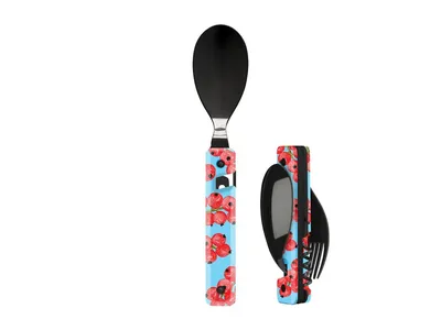 Akinod Multifunction Cutlery 13H25 Black Mirror Sztućce turystyczne