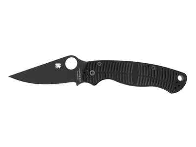 Spyderco Para Military 2 Salt G-10 Black Magnacut Plain Nóż składany 21 cm