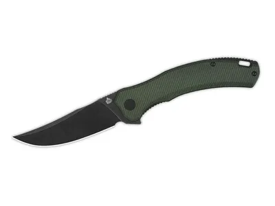 QSP Walrus Micarta Stw Black QS151-C2 Green Nóż składany 20,6 cm