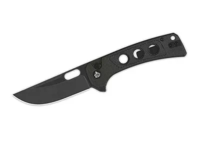 Qsp Unicorn Micarta Stw Black QS156-A2 Dark Brown Nóż składany 19,1 cm