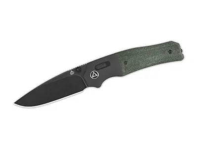 Qsp Vault Micarta Stw Black QS157-B2 Green Nóż składany 19,1 cm