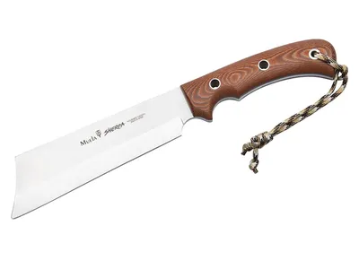 Nóż stały Muela SHERPA, Micarta brązowy, dł. ostrza 18 cm