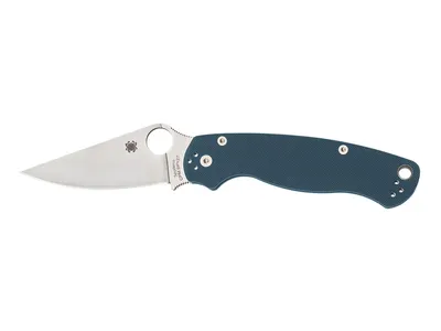Spyderco Para Military 2 G-10 Blue CPM-SPY27 Plain C81GPCBL2 Nóż składany