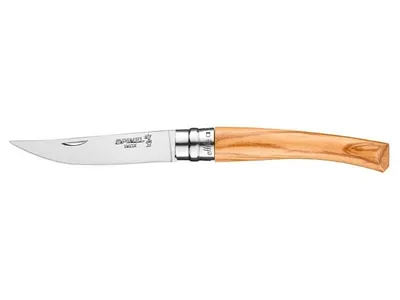 Opinel Nóż Slim Olive Mirror Blade 08 002563