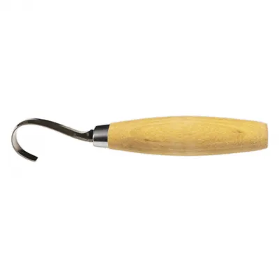 Nóż do drewna Morakniv Wood Carving Hook 164 dla praworęcznych