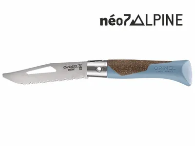 Nóż Opinel Inox NEO No.07 Alpine Ice Blue - 003239