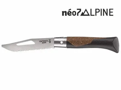Nóż Opinel Inox NEO No.07 Alpine Black Brown - 003240