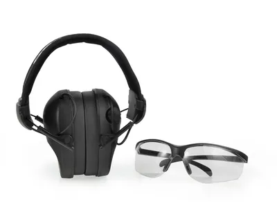 Słuchawki RealHunter Active PRO czarne + okulary (LE-401B+LG3048 black) - widok 3