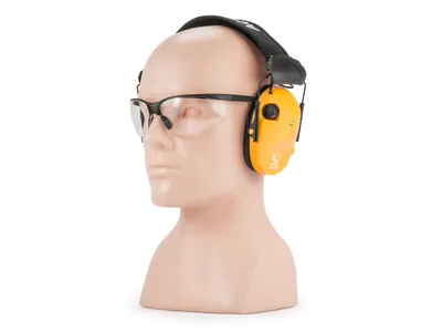 Słuchawki RealHunter Active PRO pomara. + okulary (LE-401B+LG3048 orang) - widok 3