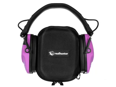 Słuchawki RealHunter Active ProSHOT BT różowe (EM030 pink) - widok 2