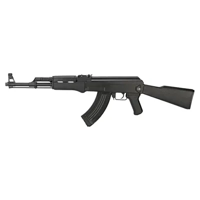 Karabinek AEG Cyma AK47 Tactical Black kal. 6mm (Komplet z Aku i ładowarką)