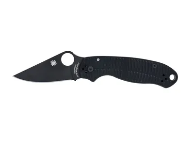 Spyderco Para 3 Salt G-10 Black CPM Magnacut Plain C223GMCBKP Nóż składany