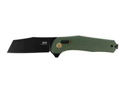 SOG Diverge XR Sheepsfoot Forest Green / Black 12-02-03-43 Nóż nurkowy