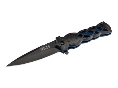 CJH Herbertz Folding Black/Blue 44008 Nóż składany 21,2 cm
