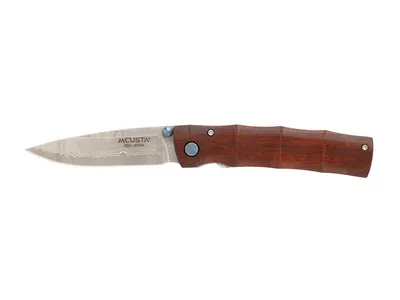 Mcusta Shinra Emotion Take Ironwood/Damascus MC-74DI Nóż składany 16,5 cm