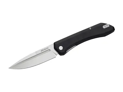 CJH Herbertz Folding Black G-10 10001083 Nóż składany stal D2 Steel 21,4 cm