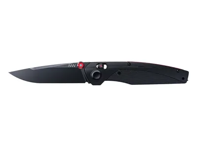 ANV Knives A100 BB DLC Elmax GRN Black / Alock ANVA100-016 Nóż składany