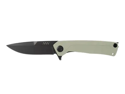 Anv Knives Z100 DLC Black G10 White ANVZ100-022 Nóż składany 20 cm