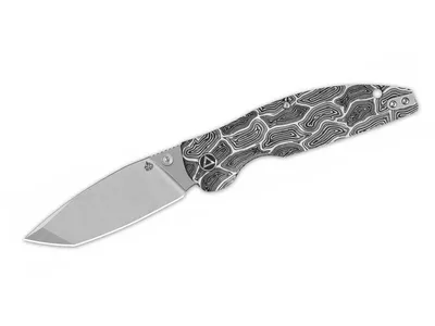 QSP Turtle Punk G-10 Stw QS158-B1 Black/White Nóż składany 20,3 cm