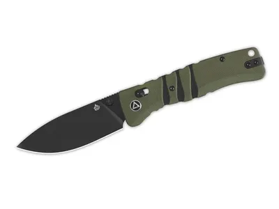 QSP Ripley G-10 Black QS160-C2 Green/Black Nóż składany 20,3 cm
