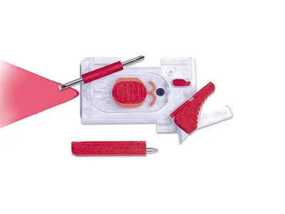 Tool Logic Ice Ultralite Red KR1R Mini latarka