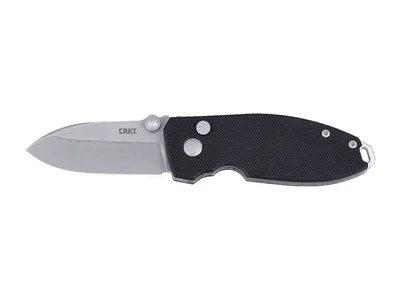 CRKT Squid Button Lock Black 2474 Nóż składany stal D2 Tool Steel 14,5 cm