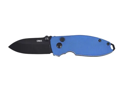 CRKT Squid Button Lock Blue 2474BD Nóż składany stal D2 Tool Steel 14,5 cm