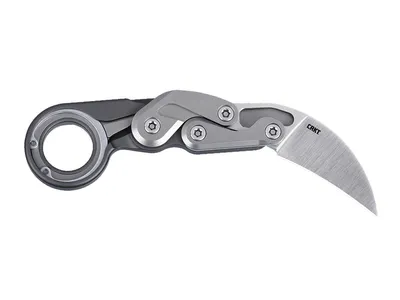CRKT Provoke Aluminum Gray 4040G Nóż składany stal D2 Tool Steel 18,4 cm