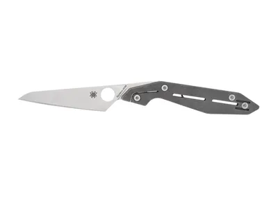 Spyderco Nand Titanium M398 Plain C270TIP Nóż składany 19 cm