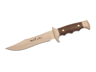 Nóż stały Muela SCOUT, piaskowy (tan)/brązowy, dł. ostrza 16 cm
