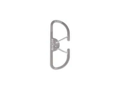 Nite Ize B-SERIES Dual Carabiner #3 SS Stainless BS3-11-R3 Karabińczyk