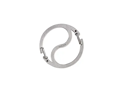 Nite Ize Medallion Yinyang Key Carabiner SS Stainless MKYY-11-R3