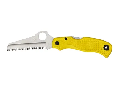 Spyderco Saver Salt Clipit FRN Yellow Serrated C118SYL Nóż składany 18,2 cm