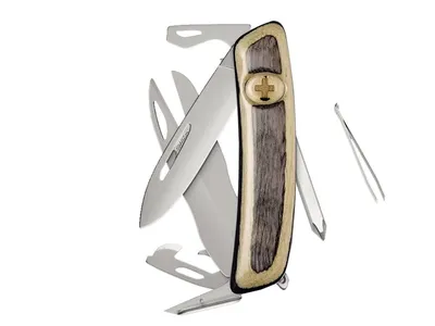 Swiza D08R AM SCISSORS Laminate White (KNR.0126.6520)