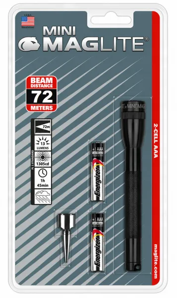 Latarka Maglite Mini AAA Czarna M3A016