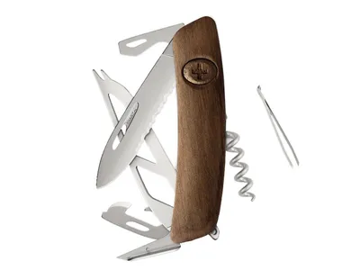 Swiza CH05TR AM CHEESE Wood Walnut (KCR.0056.6300)